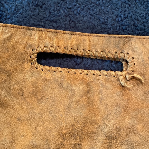 Jennifer Haley Fringe Distressed Crossbody/clutch - Picture 2 of 11